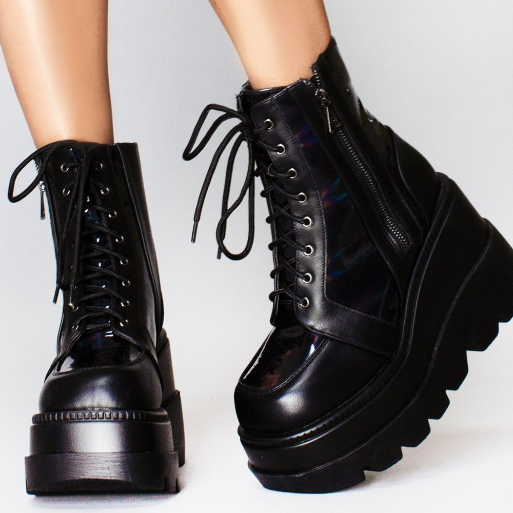 LASR Nightshade Platform Boots